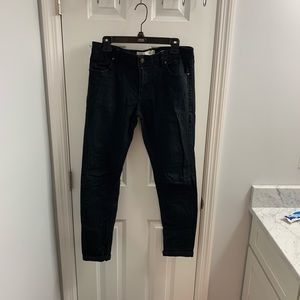 Men’s LDN DNM Black Skinny Jeans 32/32